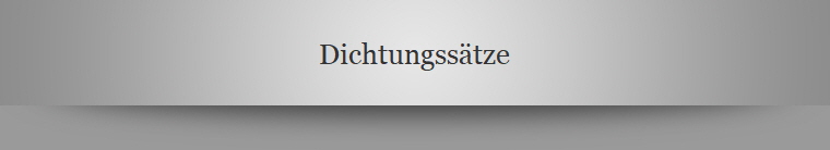 Dichtungsstze